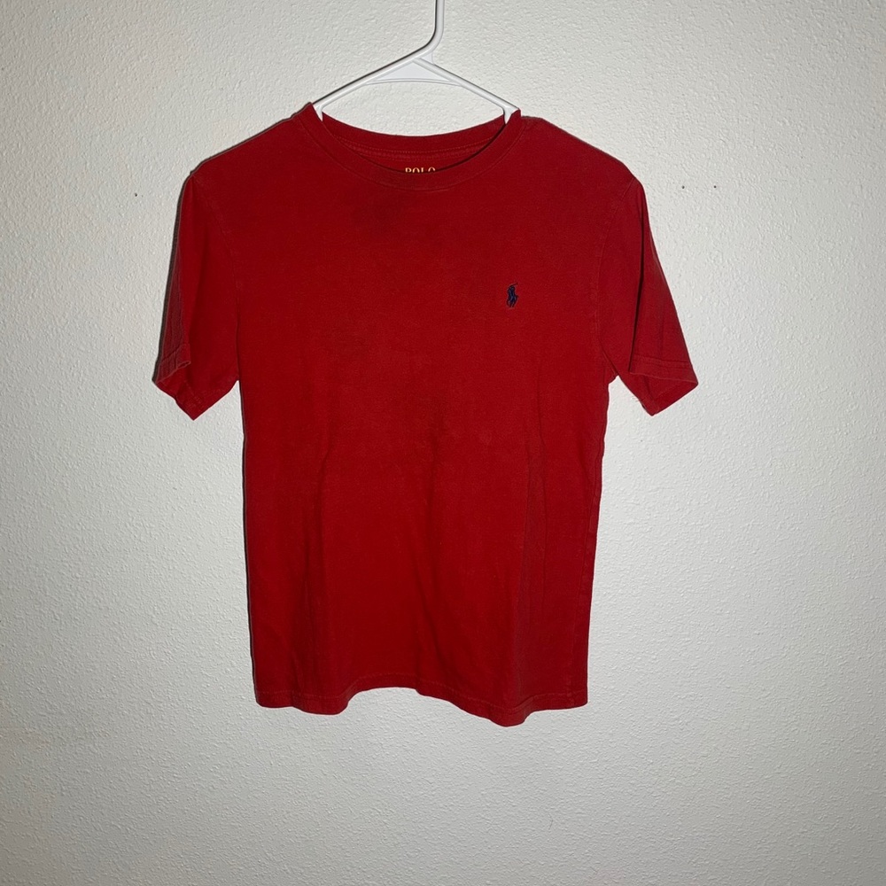 Ralph Lauren Red Basic Tee